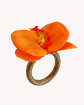 Porta-guardanapo Orquídea Laranja