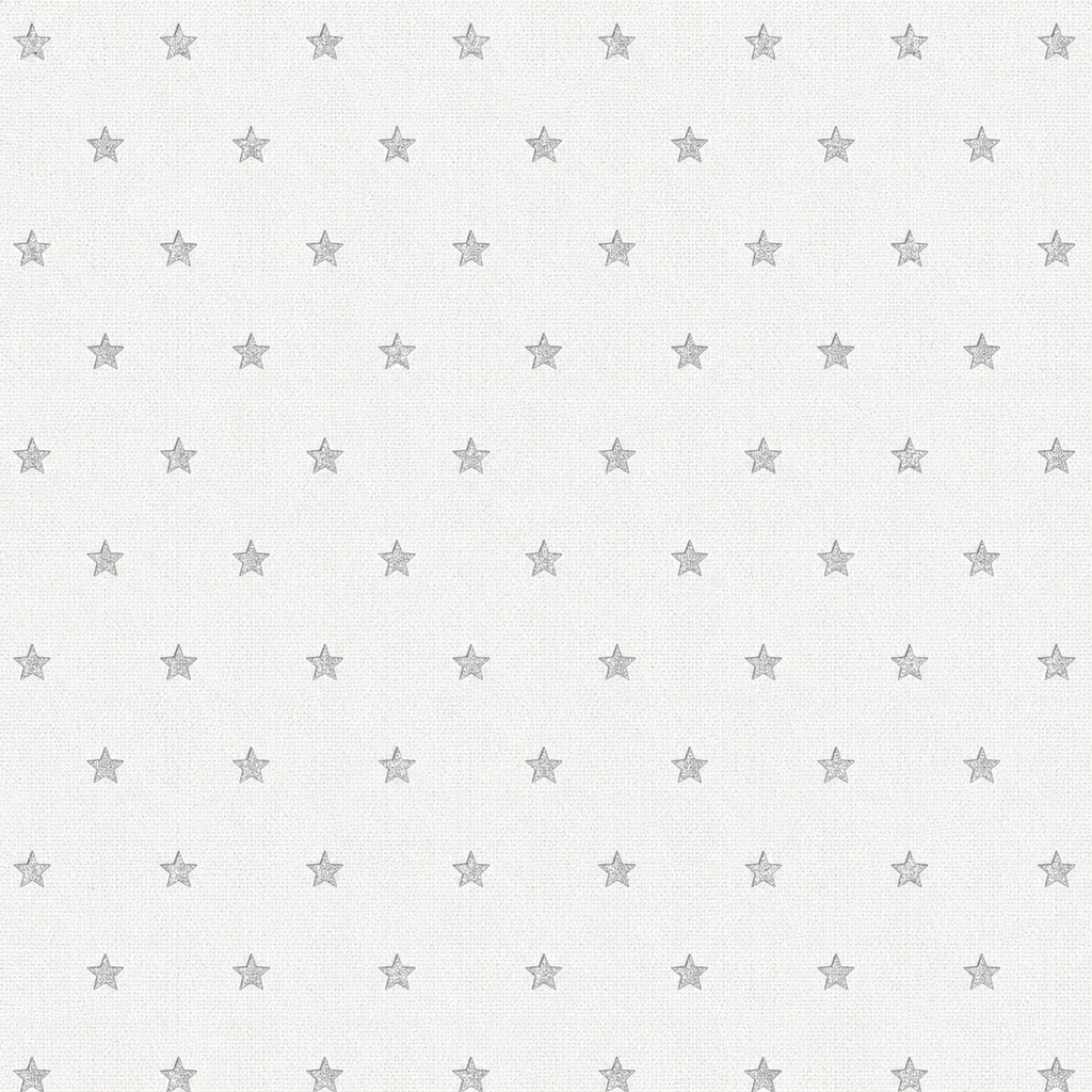 Americano "Estrelas" Metalizado prata
