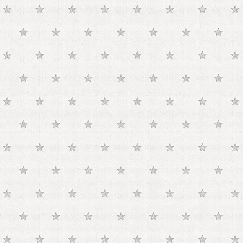 Americano "Estrelas" Metalizado prata