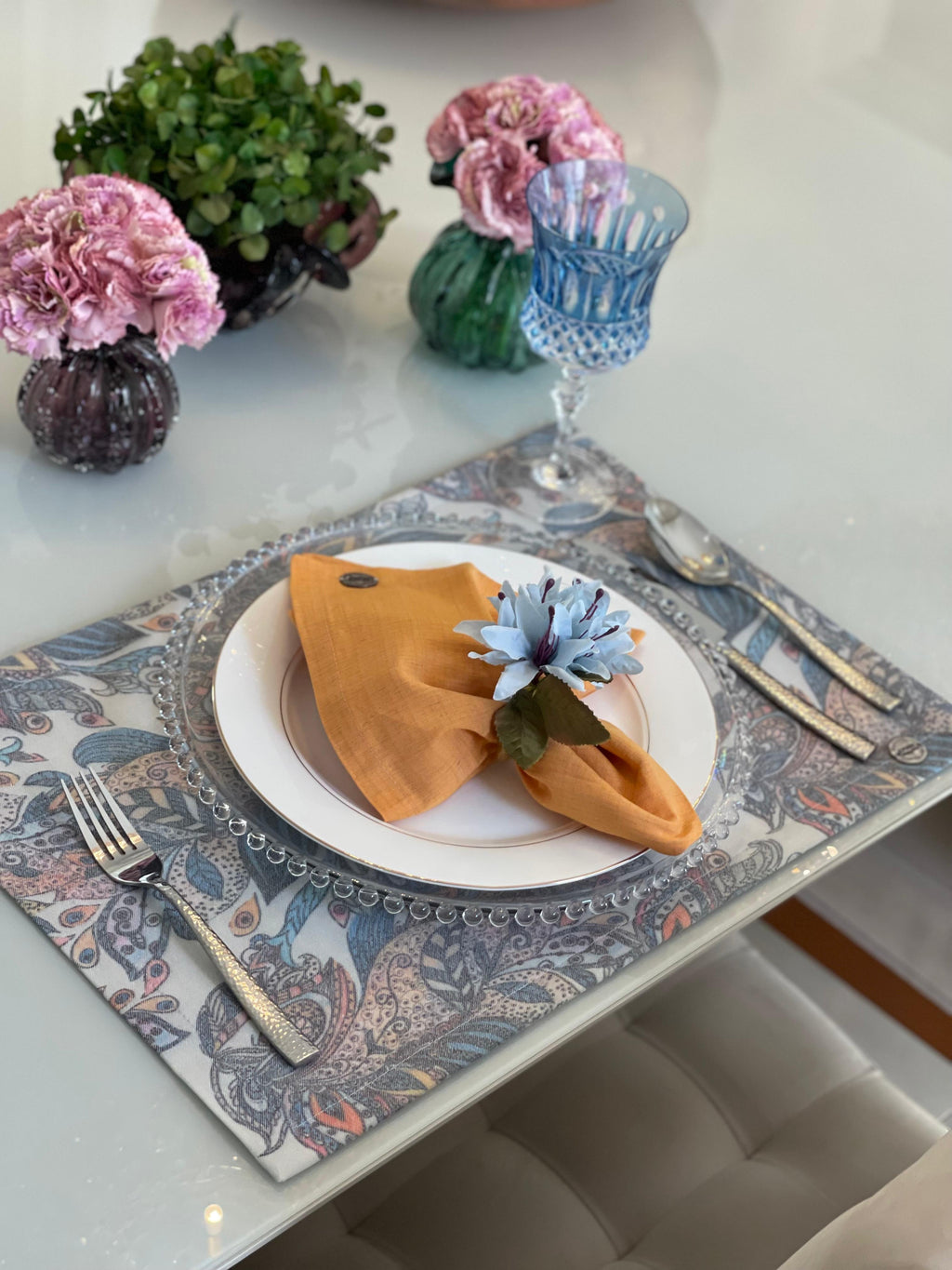 Americano estampado "PAVÃO"