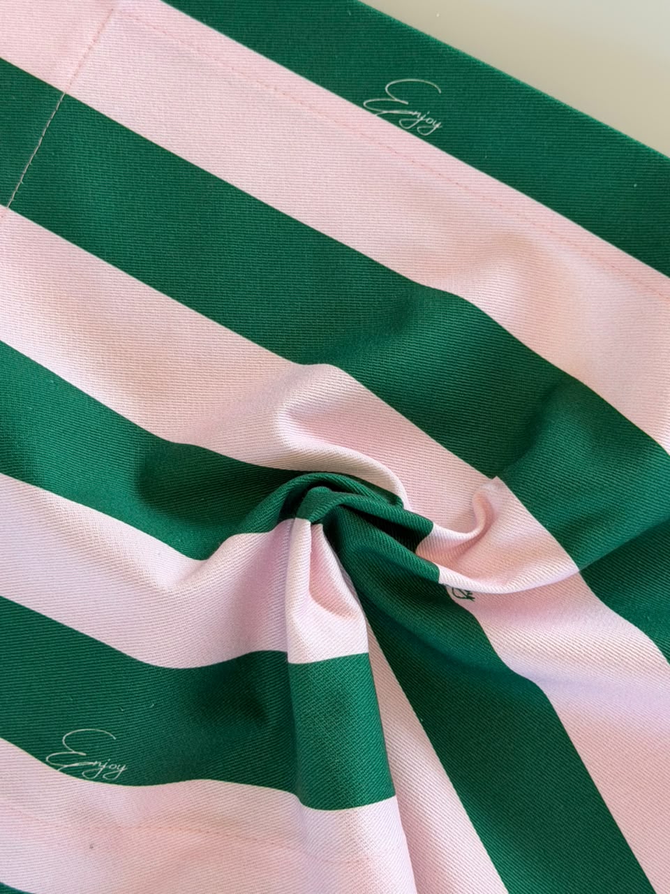 Americano "Listras" Rosa & Verde