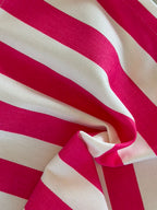 Americano "Listras" Pink & White